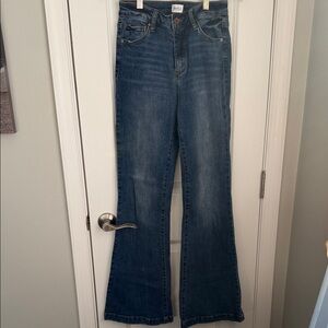 Flare bottom Blue Women's Jeans